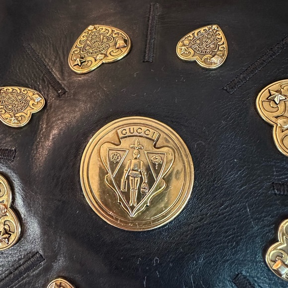 Beautiful Ex large Black Irina Babushka Leather Tote - Picture 14 of 17